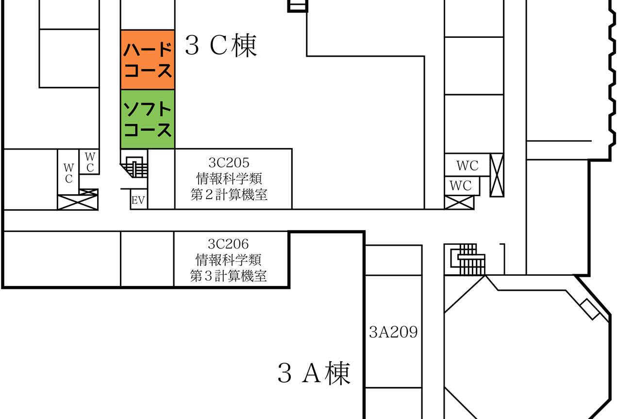 3C203の場所